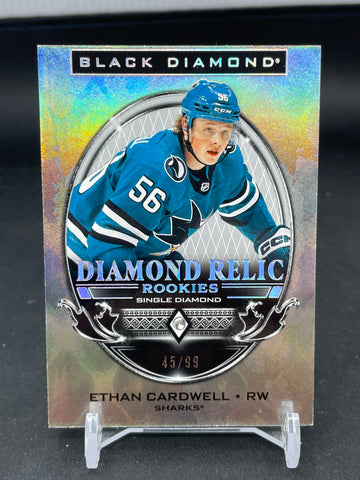 2024 UPPER DECK BLACK DIAMOND - DIAMOND RELIC ROOKIES - E. CARDWELL - #BDR-EC - #'D/99 - SINGLE DIAMON RELIC - RC