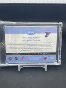 2011 UPPER DECK THE CUP - SIGNATURE PATCHES - B. HULL - #SP-BH - #'D/35 - RELIC - AUTOGRAPH