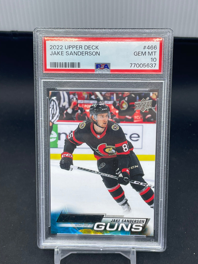 2022 UPPER DECK SERIES TWO - YOUNG GUNS - J. SANDERSON -
