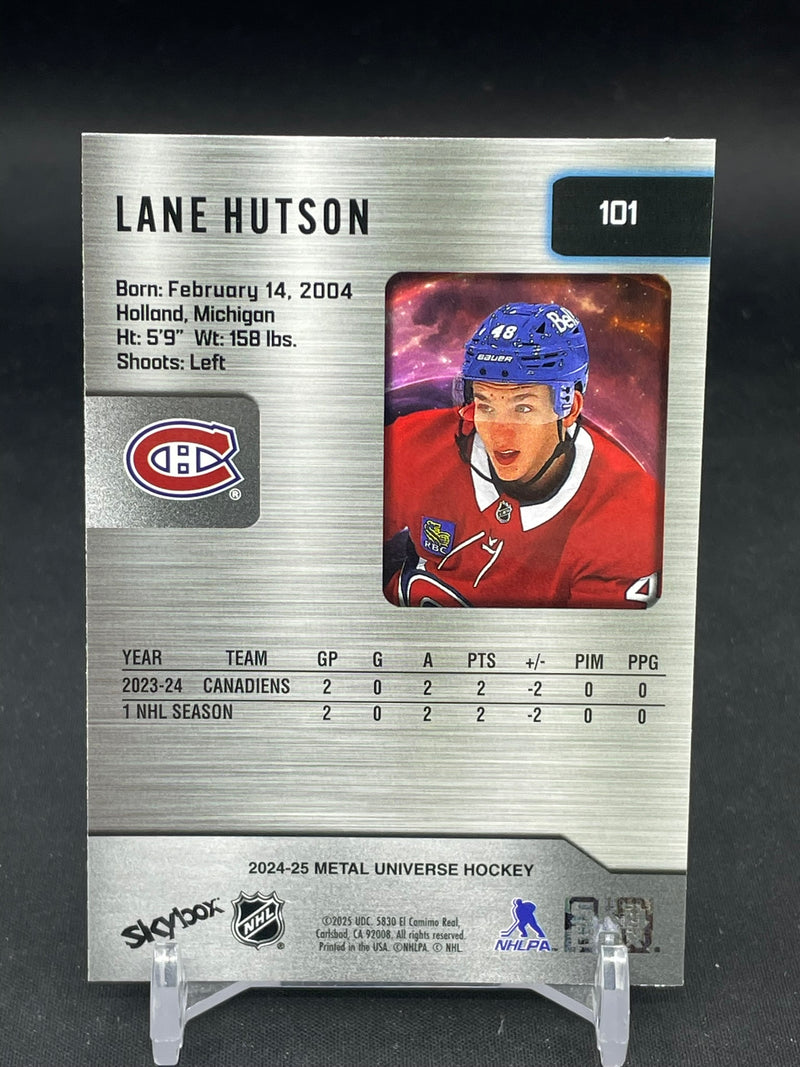 2024 UPPER DECK METAL UNIVERSE SKYBOX - ROOKIE - L. HUTSON -