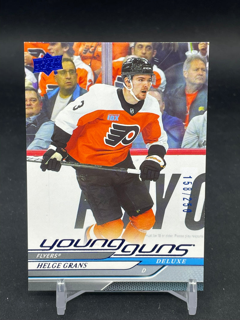 2024 UPPER DECK EXTENDED SERIES - DELUXE - YOUNG GUNS - H. GRANS - #722 - #'D/250 - RC