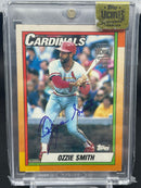 2015 TOPPS ARCHIVES - O. SMITH - #590 - #'D/5 - AUTOGRAPH