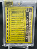 2015 TOPPS ARCHIVES - O. SMITH - #590 - #'D/5 - AUTOGRAPH