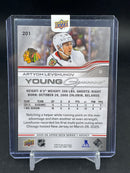2025 UPPER DECK SERIES ONE - DELUXE - YOUNG GUNS - A. LEVSHUNOV - #201 - #'D/250 - RC