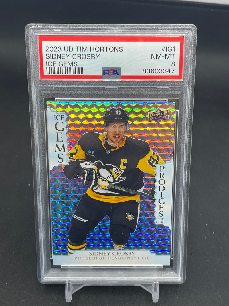 2023 UPPER DECK TIM HORTONS - ICE GEMS - S. CROSBY -