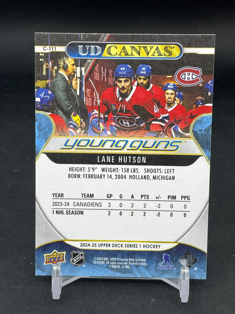 2024 UPPER DECK SERIES ONE - UD CANVAS - YOUNG GUNS - L. HUTSON -