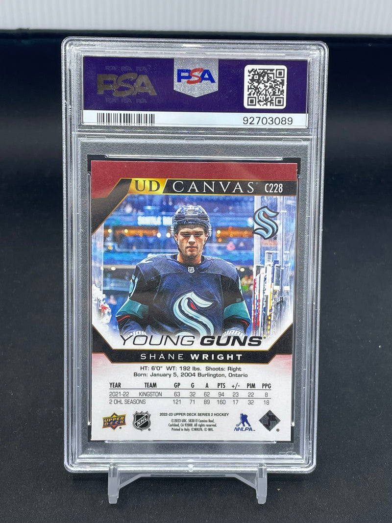 2022 UPPER DECK SERIES TWO - UD CANVAS - YOUNG GUNS - S. WRIGHT -