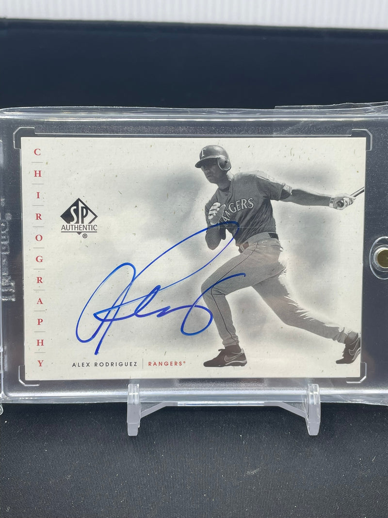 2001 UPPER DECK SP AUTHENTIC - CHIROGRAPHY - A. RODRIGUEZ -