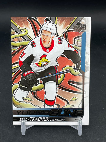 2024 UPPER DECK SERIES TWO - YOUNG GUNS RENEWED - B. TKACHUK - #499