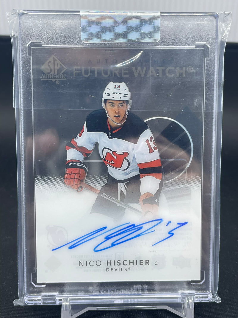 2018 UPPER DECK CLEAR CUT - AUTOGRAPHED FUTURE WATCH - N. HISCHIER -