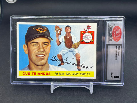 1955 TOPPS - G. TRIANDOS - #64 - SCDA 8