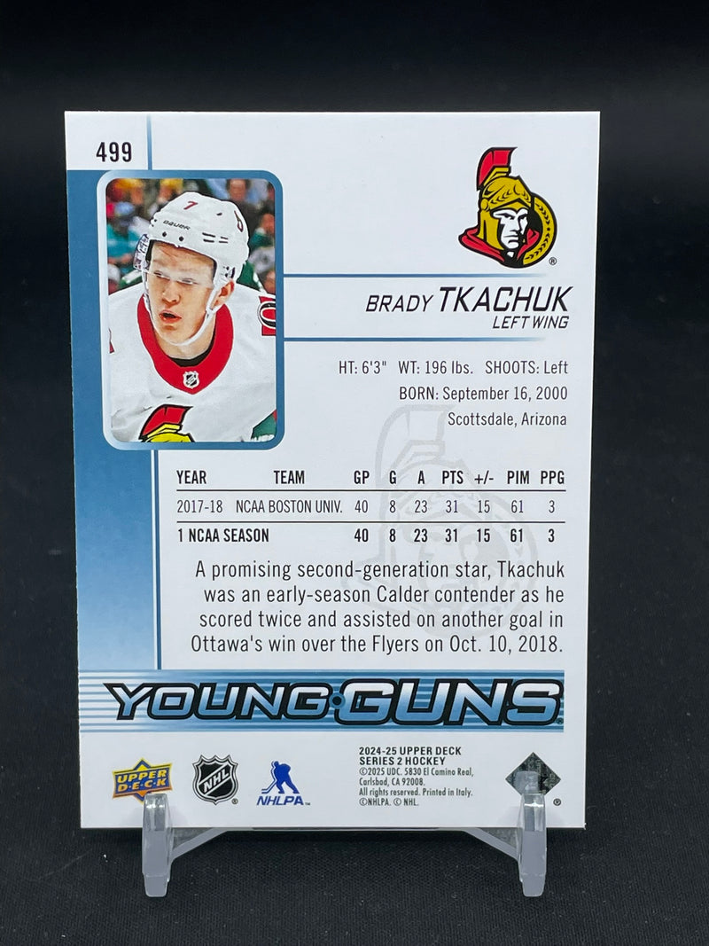 2024 UPPER DECK SERIES TWO - YOUNG GUNS RENEWED - B. TKACHUK -