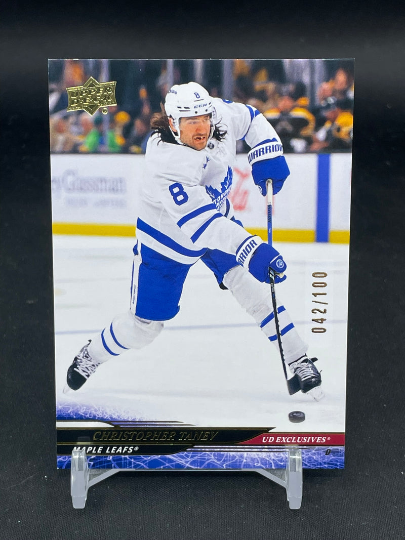 2024 UPPER DECK EXTENDED SERIES - UD EXCLUSIVES - C. TANEV - #623 - #'D/100