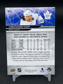 2024 UPPER DECK EXTENDED SERIES - UD EXCLUSIVES - C. TANEV - #623 - #'D/100
