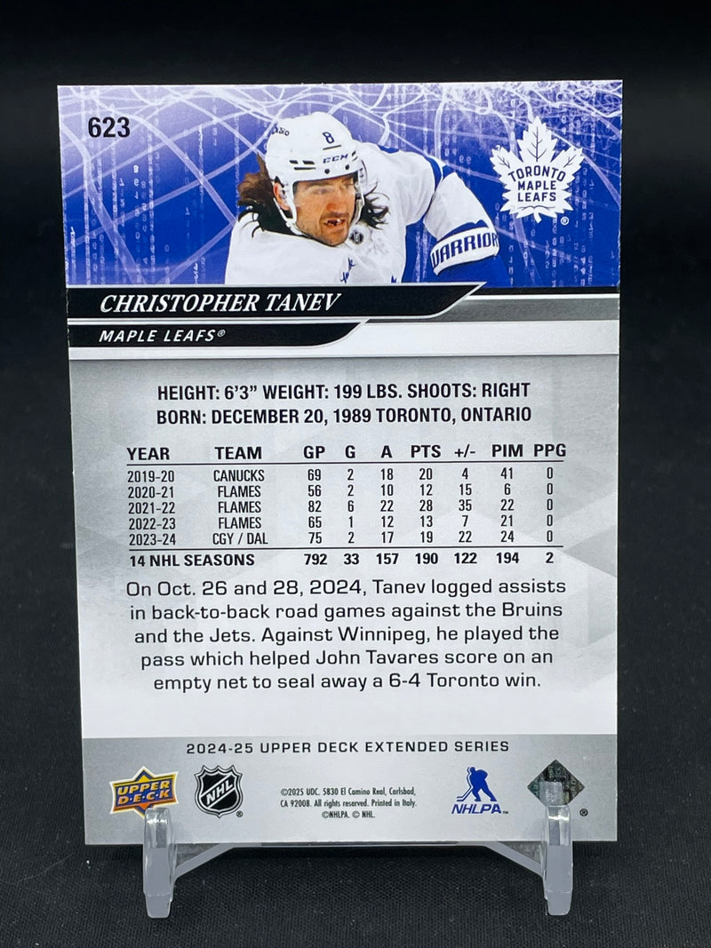 2024 UPPER DECK EXTENDED SERIES - UD EXCLUSIVES - C. TANEV - #623 - #'D/100