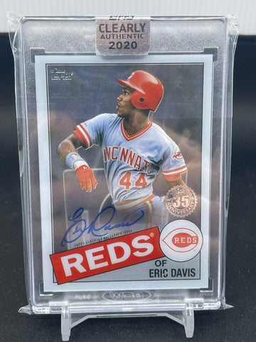 2020 TOPPS CLEARLY AUTHENTIC - E. DAVIS - #TBA-ED - AUTOGRAPH