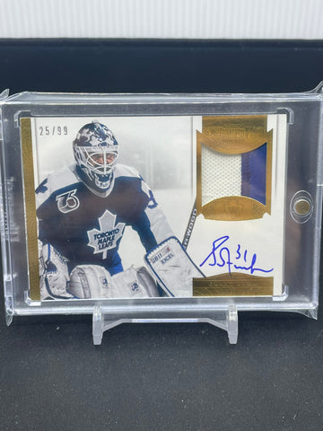 2013 PANINI DOMINION - G. FUHR - #AP-GF - #'D/99 - RELIC - AUTOGRAPH