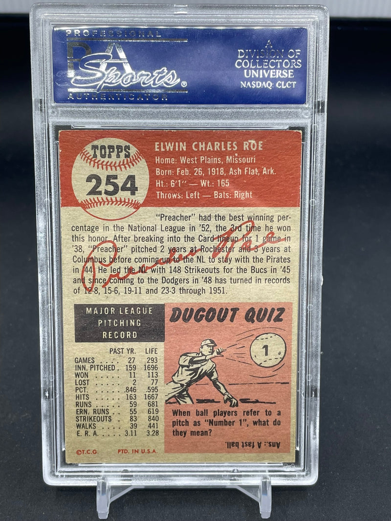 1953 TOPPS - P. ROE -