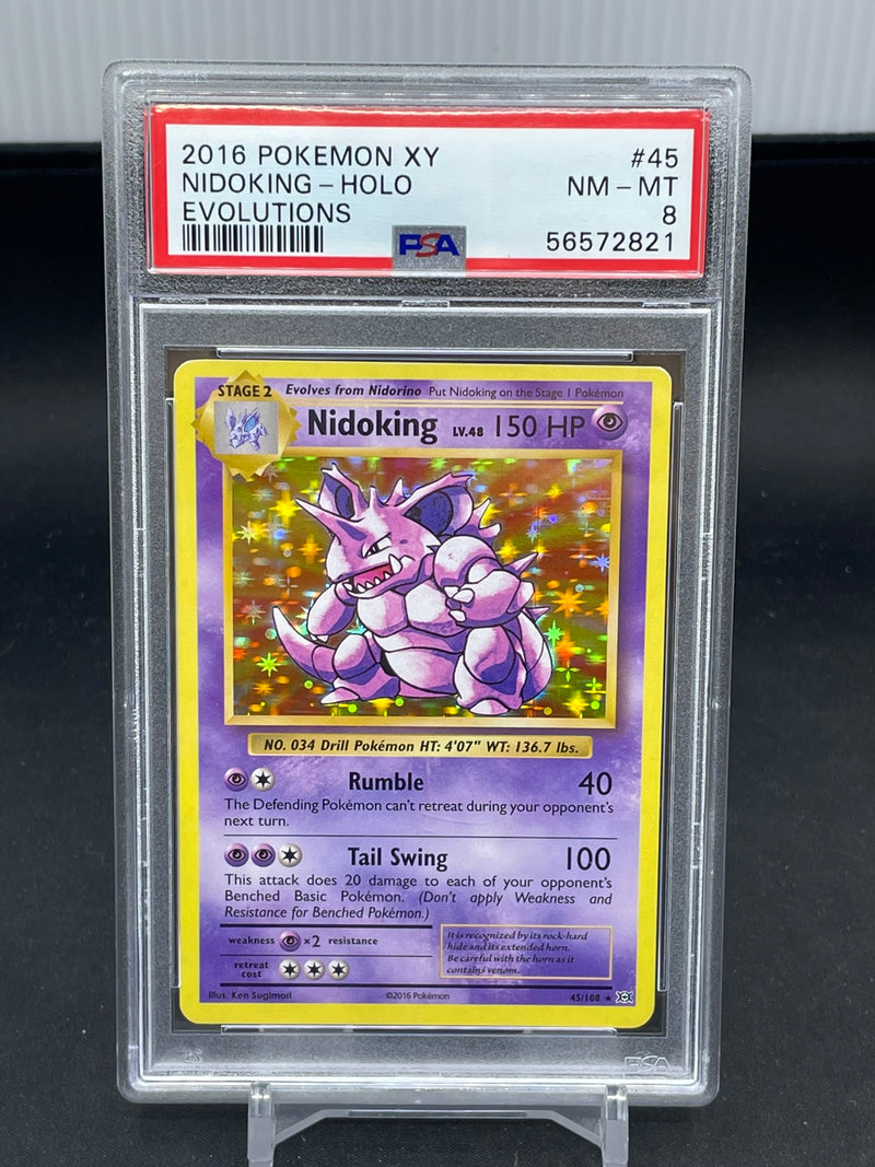 POKEMON - EVOLUTIONS - NIDOKING - HOLO -