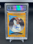 2023 TOPPS BROOKLYN COLLECTION - ORANGE - J. PALMER - #AC-JP - #'D/20 - AUTOGRAPH - AC 10