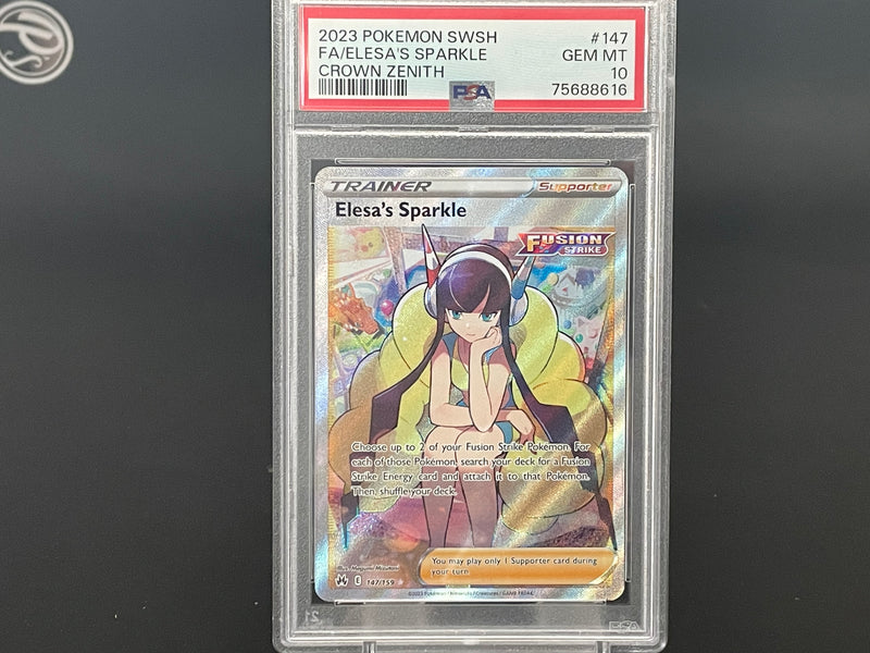 POKEMON - CROWN ZENITH - ELESA'S SPARKLE - FULL ART -