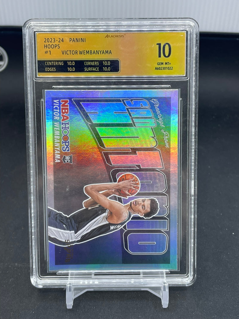 2023 PANINI NBA HOOPS - ROOKIE GREETINGS - V. WEMBANYAMA -