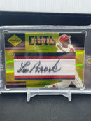 2004 PANINI DONRUSS LEAF LIMITED - GOLD - LIMITED CUTS - L. BROCK - #LC-13 - #'D/20 - RELIC - AUTOGRAPH