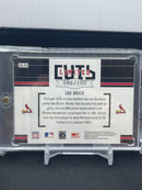 2004 PANINI DONRUSS LEAF LIMITED - LIMITED CUTS - L. BROCK - #LC-13 - #'D/100 - RELIC - AUTOGRAPH (Copy)