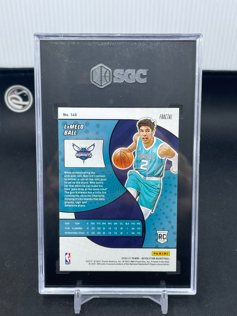 2020 PANINI REVOLUTION - FRACTAL - L. BALL -