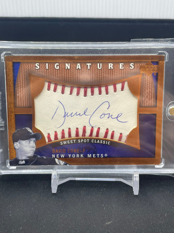 2005 UPPER DECK SWEET SPOT CLASSIC - SIGNATURES - D. CONE - #DC - AUTOGRAPH