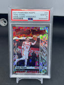 2021 PANINI NBA HOOPS - HYPER RED - PRIME TWINE - T. YOUNG - #24 - #'D/99 - PSA 10