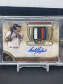 2015 TOPPS TIER ONE - C. DELGADO - #TOAR-CD - #'D/99 - RELIC - AUTOGRAPH