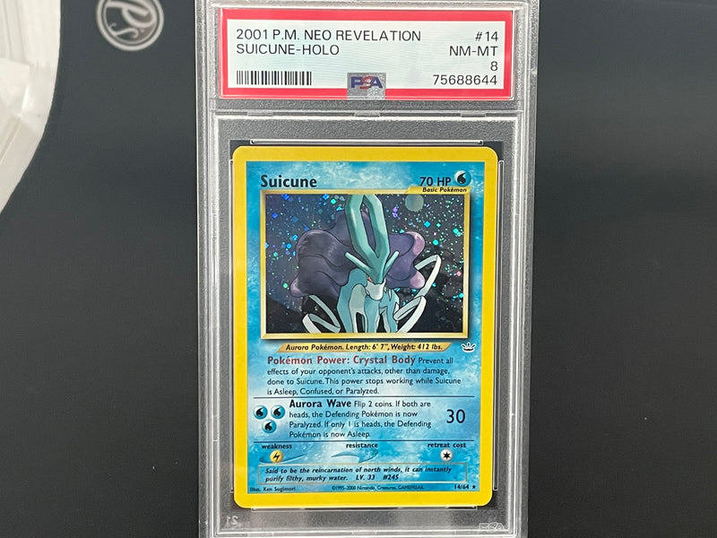 POKEMON - NEO REVELATION - SUICUNE - HOLO -