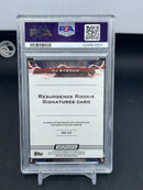 2023 TOPPS COMPOSITE - TEAL SURGE - RESURGENCE ROOKIE - C. STROUD - #RRS-CJS - #'D/149 - AUTOGRAPH - PSA 10 - RC