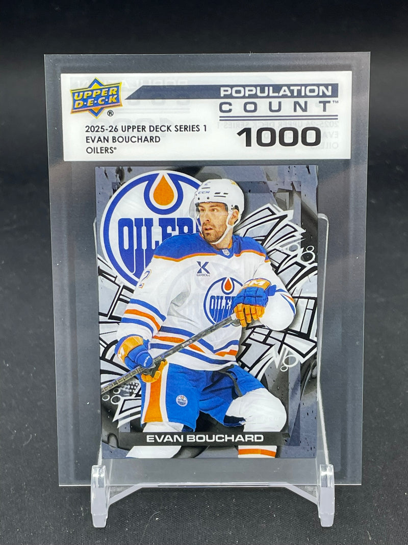 2025 UPPER DECK SERIES ONE - POPULATION COUNT 1000 - E. BOUCHARD - #PC-10 - #'D/1000