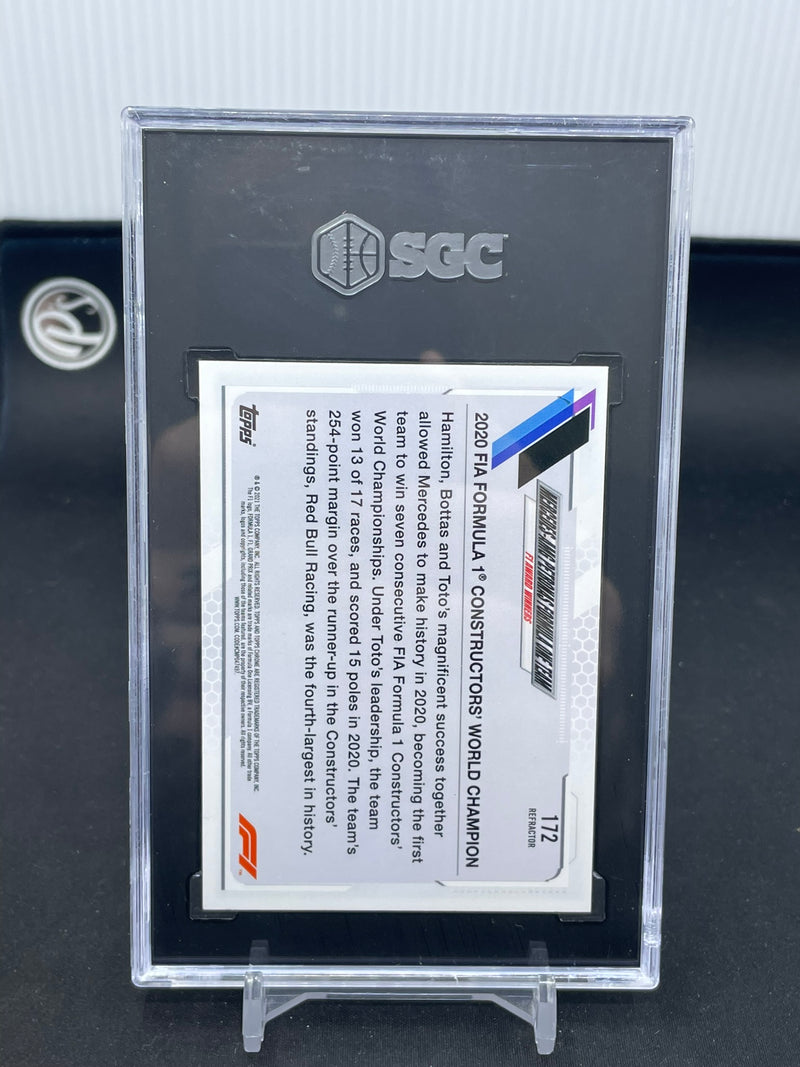 2021 TOPPS CHROME F1 - REFRACTOR - MERCEDES AMG PETRONAS -