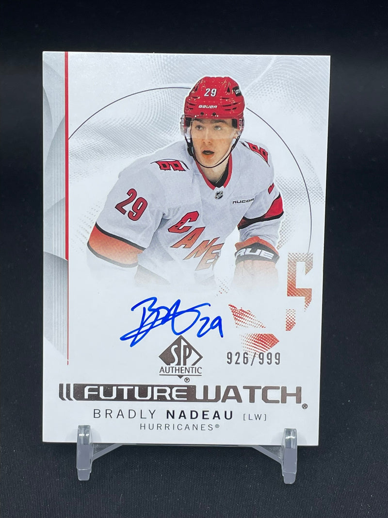 2024 UPPER DECK SP AUTHENTIC - FUTURE WATCH AUTO - B. NADEAU - #148 - #'D/999 - AUTOGRAPH - RC
