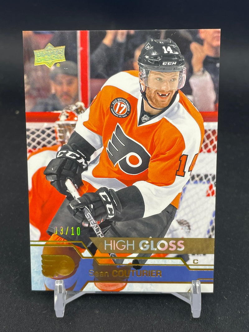 2016 UPPER DECK SERIES ONE - UD HIGH GLOSS - S. COUTURIER - #139 - #'D/10