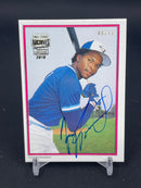 2016 TOPPS ARCHIVES SIGNATURE SERIES - 1988 ALL-STAR SET BUYBACK - T. FERNANDEZ - #15 - #'D/17 - AUTOGRAPH