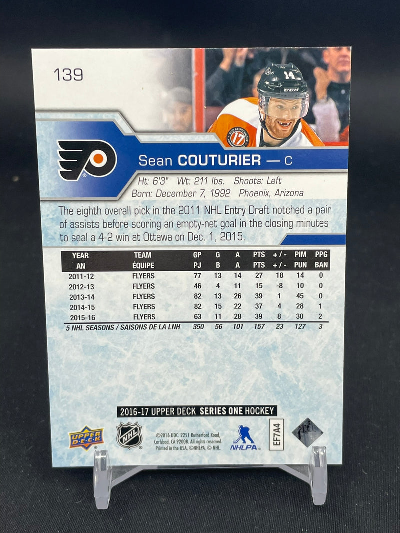 2016 UPPER DECK SERIES ONE - UD HIGH GLOSS - S. COUTURIER - #139 - #'D/10