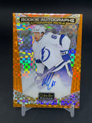 2024 UPPER DECK O-PEE-CHEE PLATINUM - ORANGE CHECKERS - ROOKIE AUTOGRAPHS - M. CROZIER - #R-MC - #'D/15 - AUTOGRAPH - RC
