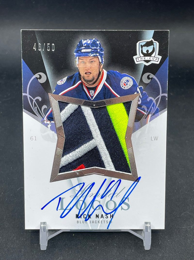 2007 UPPER DECK THE CUP - LIMITED LOGOS - R. NASH - #LL-RN - #'D/50 - RELIC - AUTOGRAPH