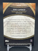 2017 TOPPS TIER ONE - J. CANSECO - #PPA-JCA - #'D/300 - AUTOGRAPH