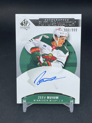 2025 UPPER DECK SP AUTHENTIC - FUTURE WATCH AUTO - Z. BUIUM - #150 - #'D/999 - AUTOGRAPH - RC