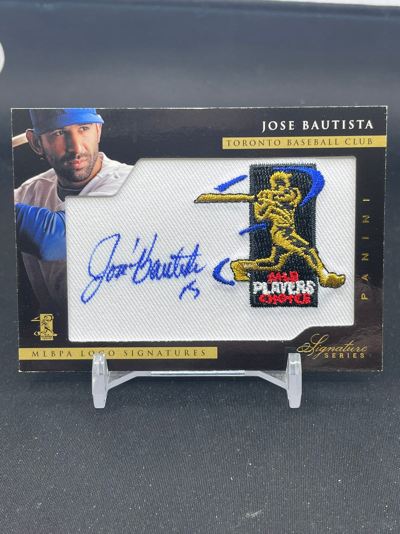 2012 PANINI SIGNATURE SERIES - J. BAUTISTA - #35 - #'D/25 - AUTOGRAPH PATCH