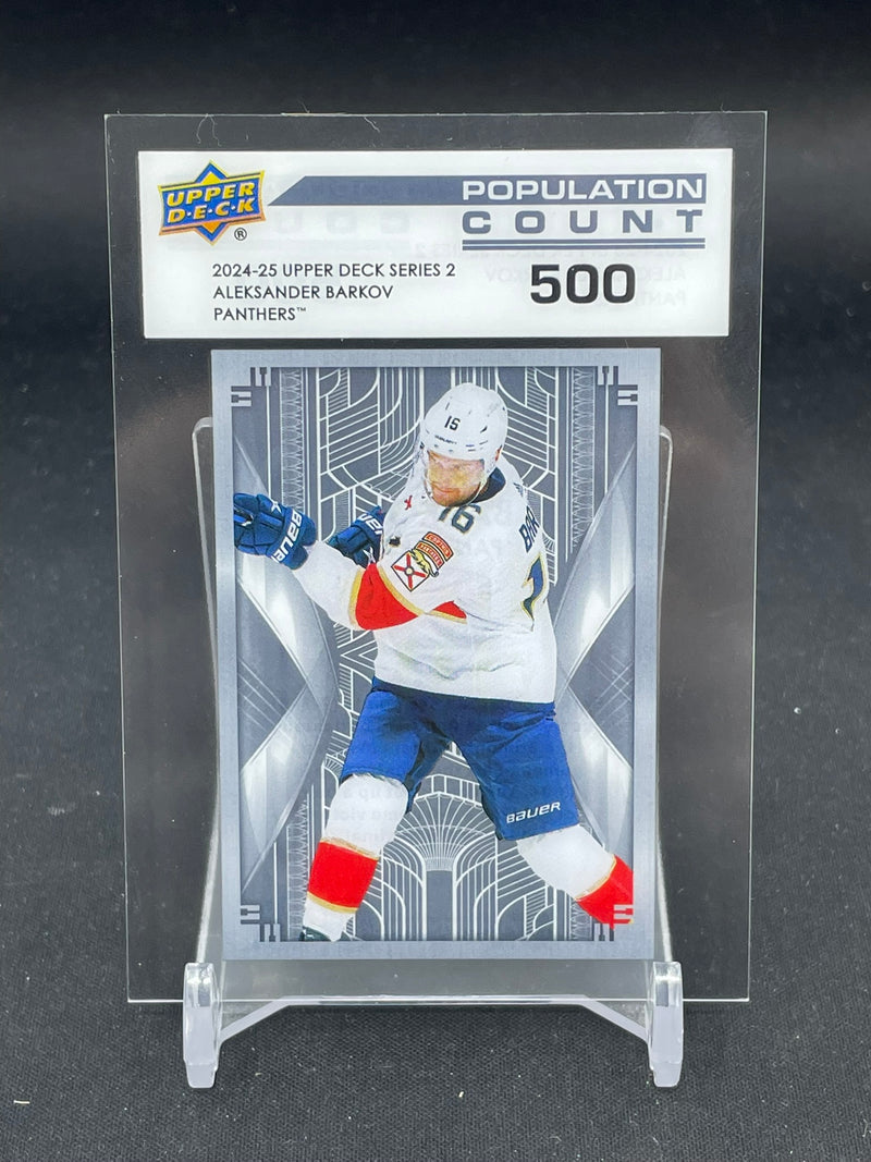 2024 UPPER DECK SERIES TWO - POPULATION COUNT 500 - A. BARKOV - #PC-56 - #'D/500