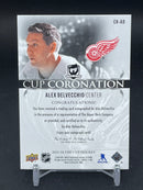 2023 UPPER DECK THE CUP - CUP CORONATION - A. DELVECCHIO - #CR-AD - #'D/25 - AUTOGRAPH