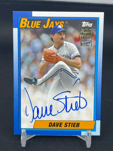 2017 TOPPS ARCHIVES FAN FAVOURITES - D. STIEB - #FFA-DA - AUTOGRAPH
