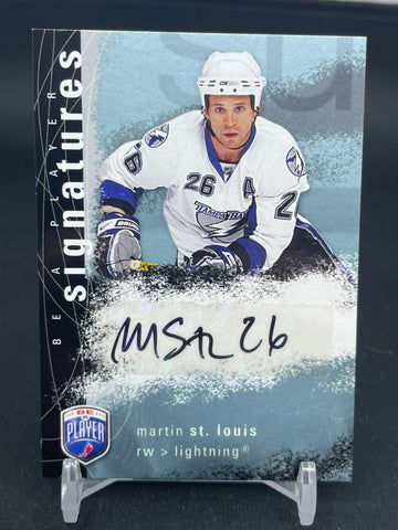 2007 UPPER DECK BE A PLAYER - M. ST. LOUIS - #S-SM - AUTOGRAPH