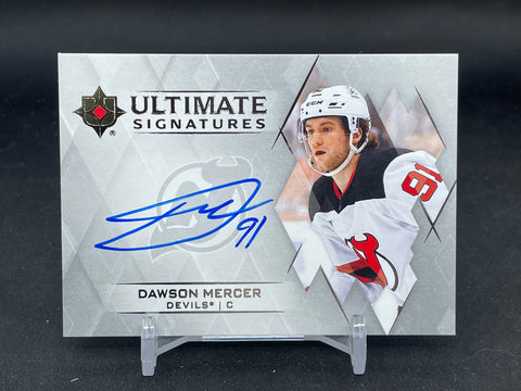 2023 UPPER DECK ULTIMATE - ULTIMATE SIGNATURES - D. MERCER - #US-DM - AUTOGRAPH